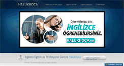 Desktop Screenshot of halukhoca.net