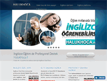 Tablet Screenshot of halukhoca.net